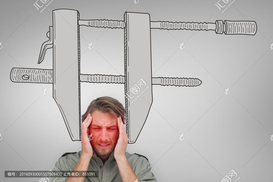 人頭痛的復(fù)合形象