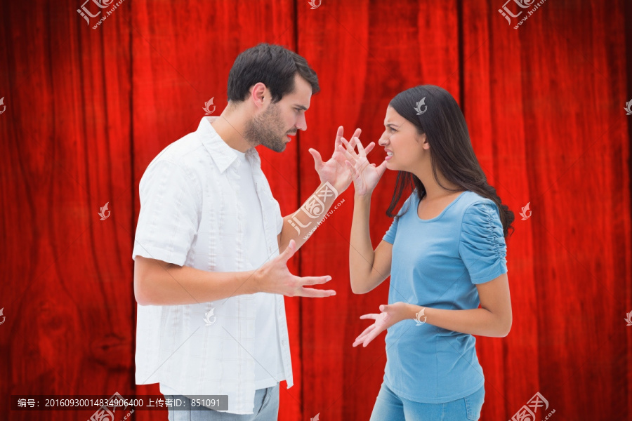 吵架的夫婦