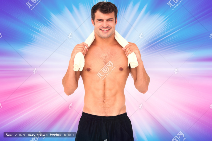 打赤膊的男人