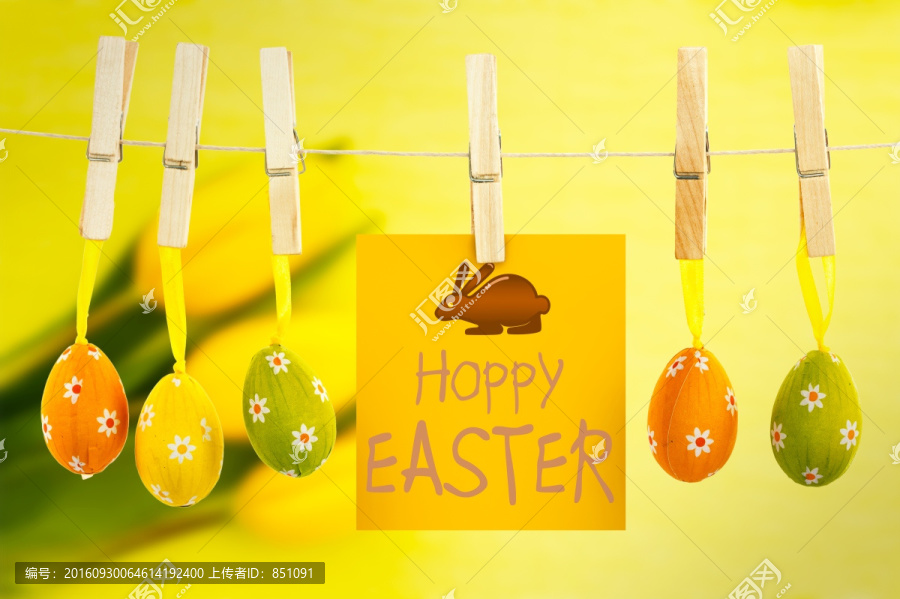 復(fù)活節(jié)快樂祝福的復(fù)合形象