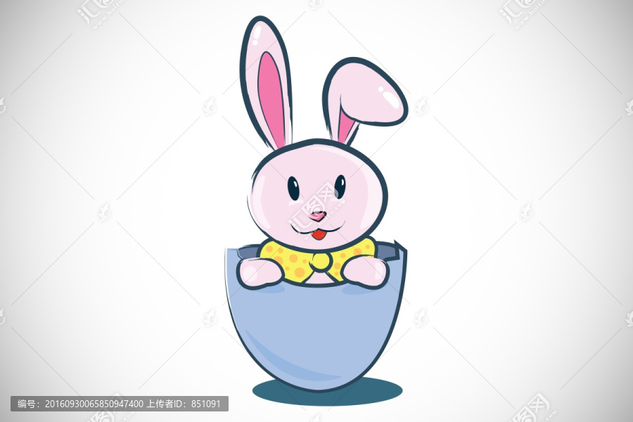 復(fù)活節(jié)兔子的復(fù)合形象