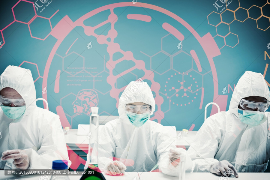 正在做研究的科學(xué)家