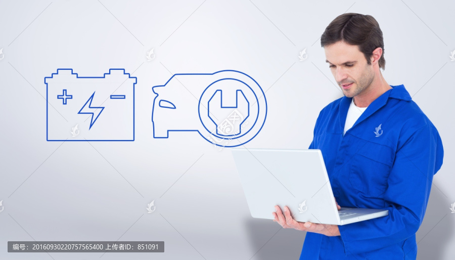使用筆記本電腦的維修工