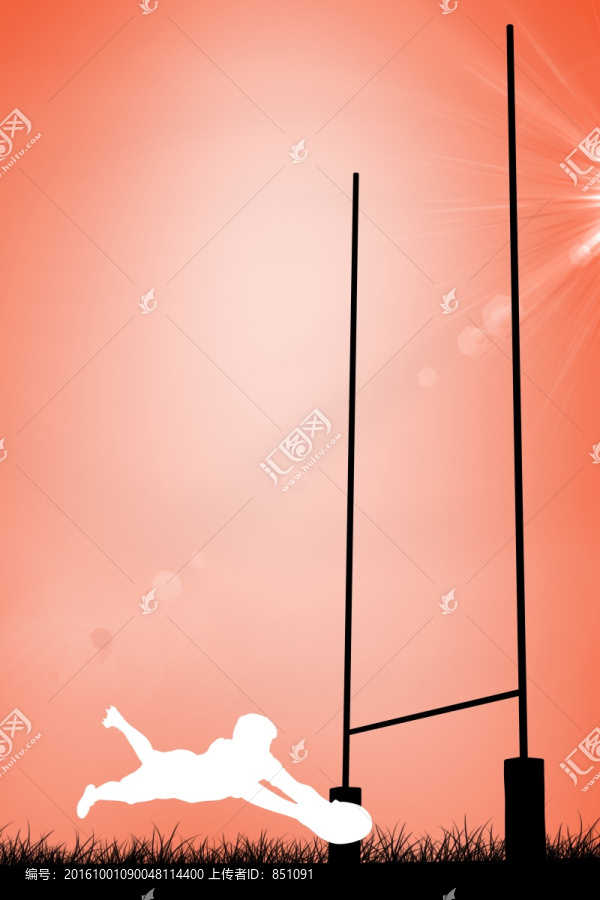 橄欖球運(yùn)動(dòng)員的復(fù)合形象