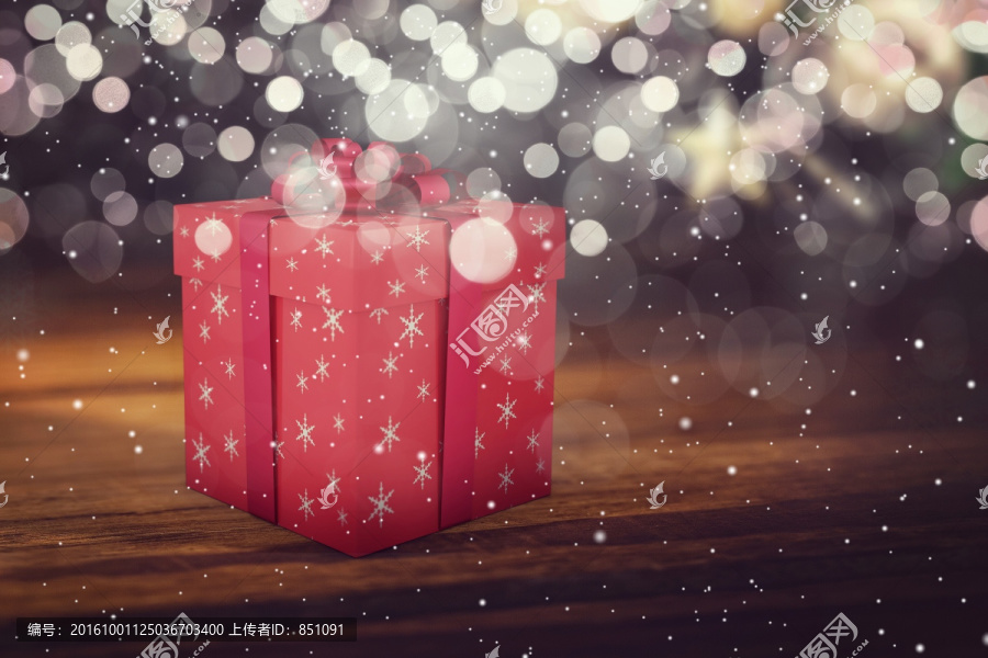圣誕節(jié)背景下的雪