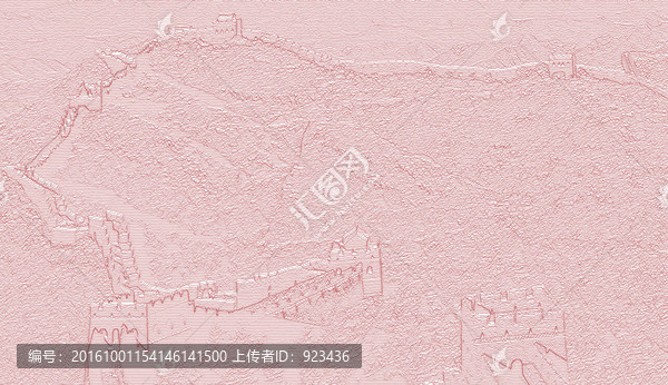萬(wàn)里長(zhǎng)城浮雕丙