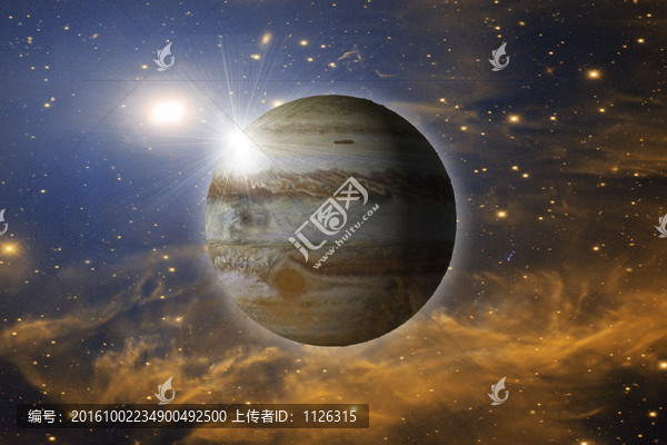星空圖九大星系系列之木星