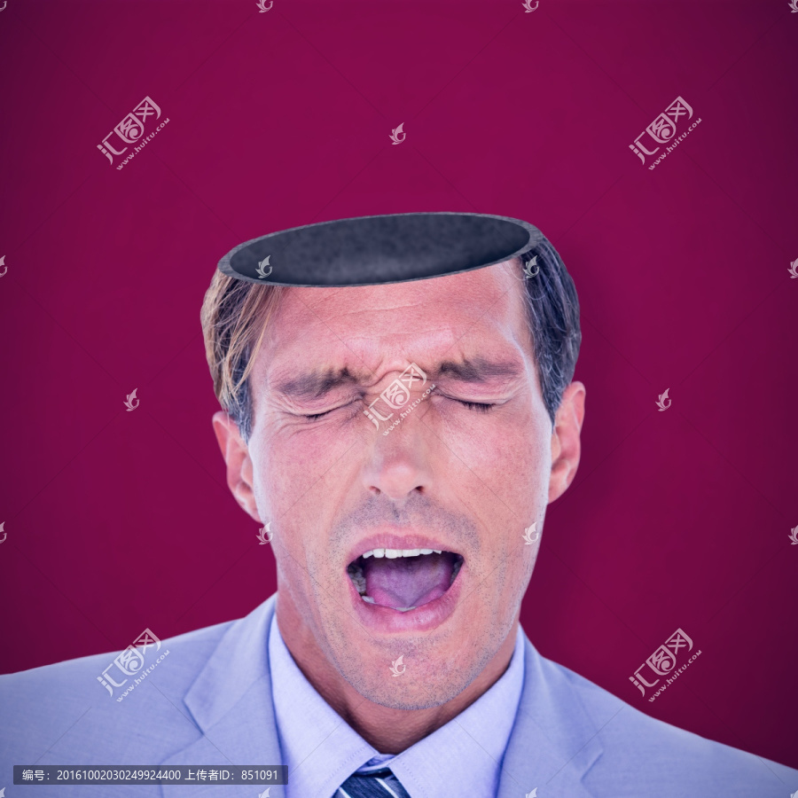 男人頭痛的復(fù)合形象