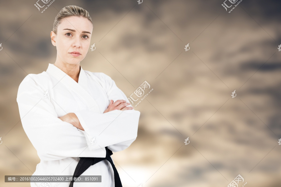 運(yùn)動(dòng)員練習(xí)柔道的復(fù)合形象