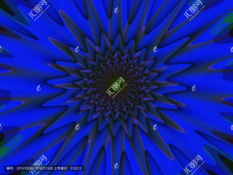分形花卉