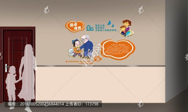 品德修養(yǎng)展板