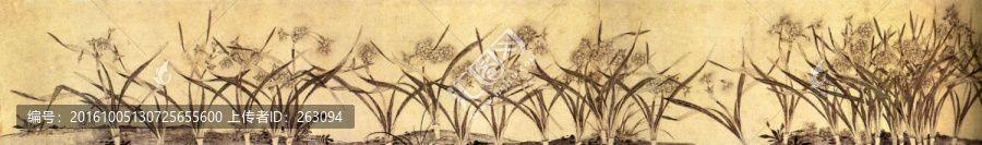 梅花水仙圖