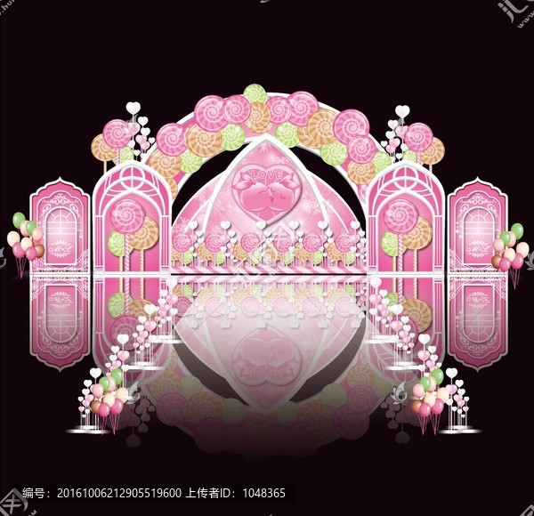 糖果主題婚禮