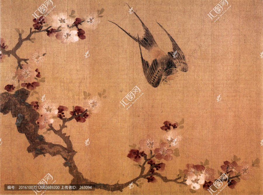 周之冕,花鳥圖之一