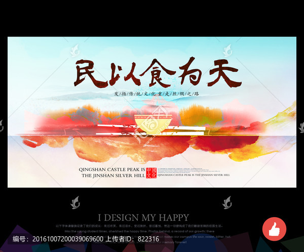 美食海報