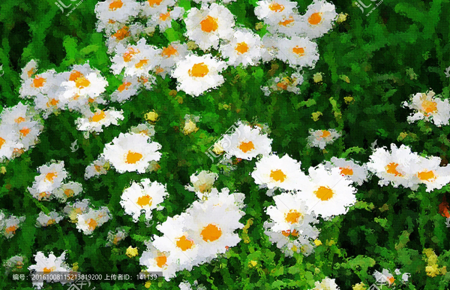 花卉油畫