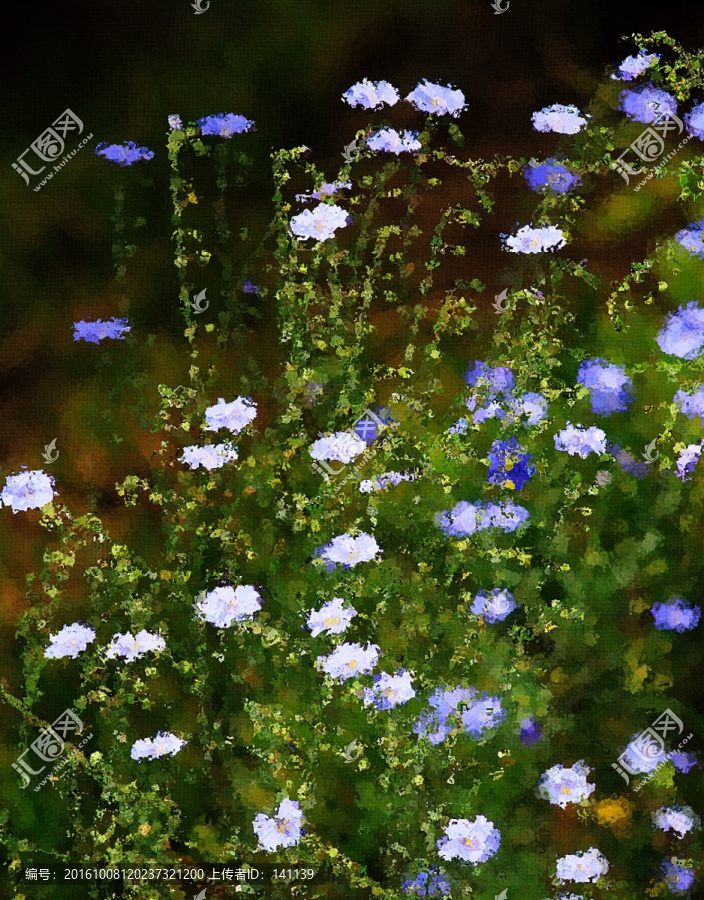 花卉油畫