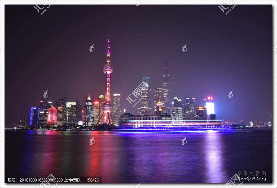 东方明珠夜景