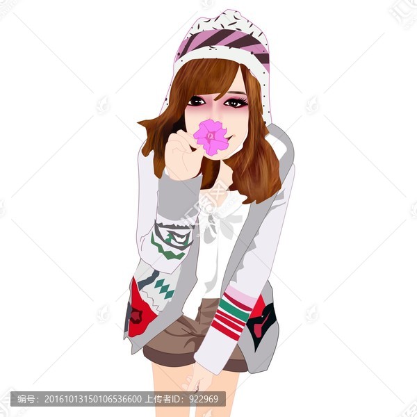 都市女孩,卡通女孩,時(shí)尚女孩
