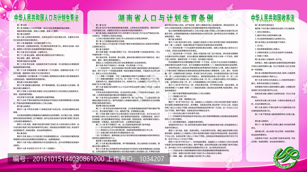 人口與計劃生育條例