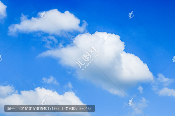 蓝天白云风景,天空图片