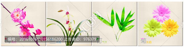 梅蘭竹菊