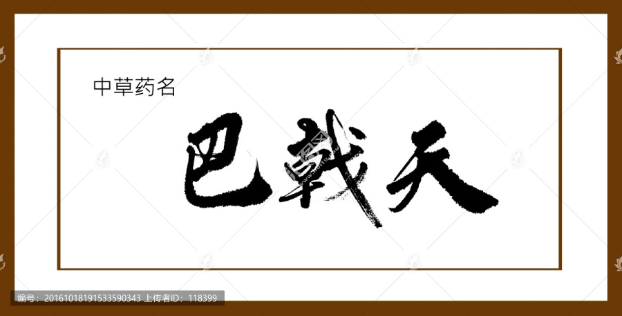 巴戟天