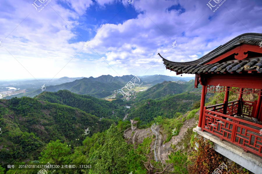 建德大慈岩,观景长廊