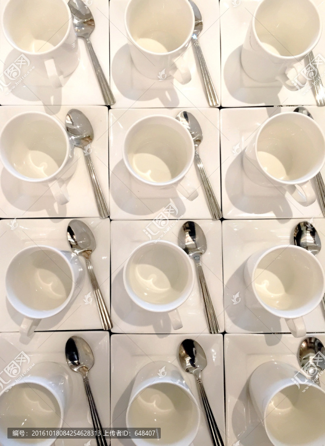 咖啡杯,多方連續(xù),裝飾畫