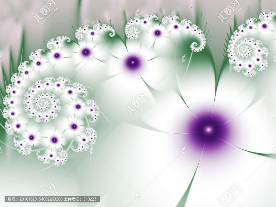 花卉印花