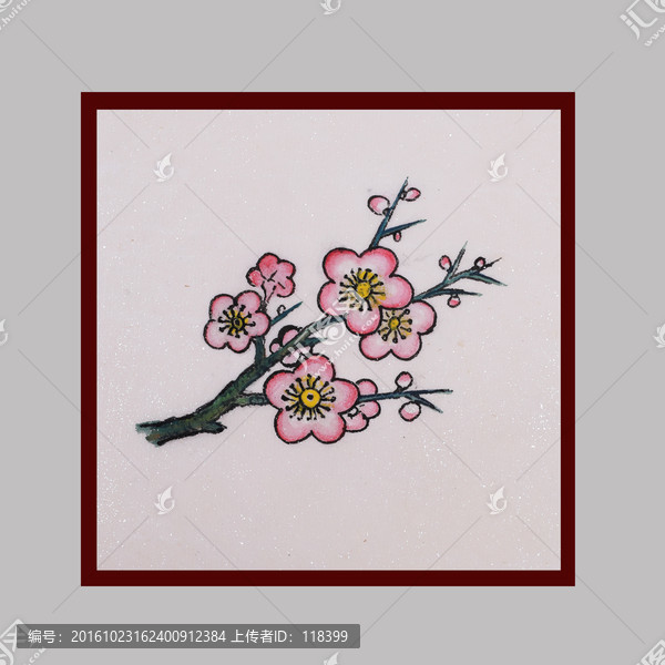 簡筆畫桃花
