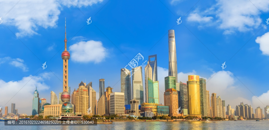 上海外滩全景,高清大画幅TIF