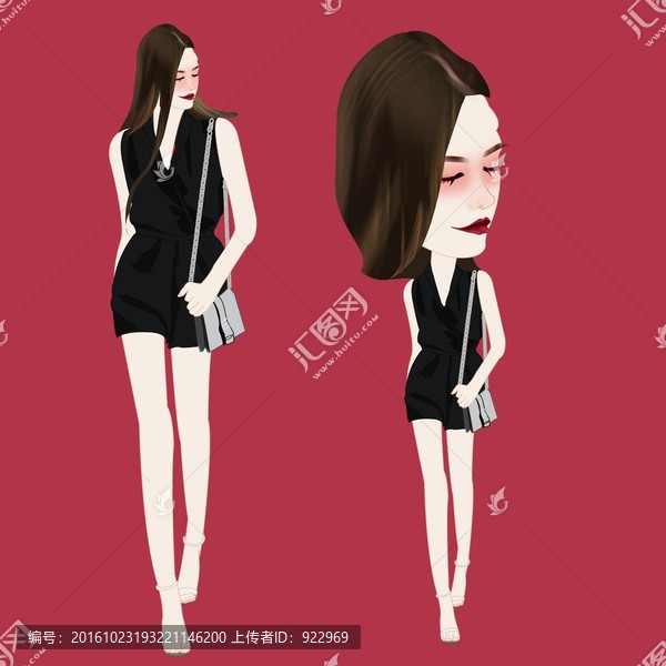 都市女孩,長發(fā),美女,時尚