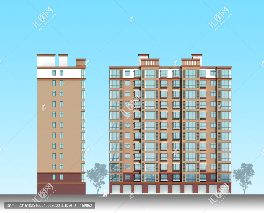 住宅樓立面