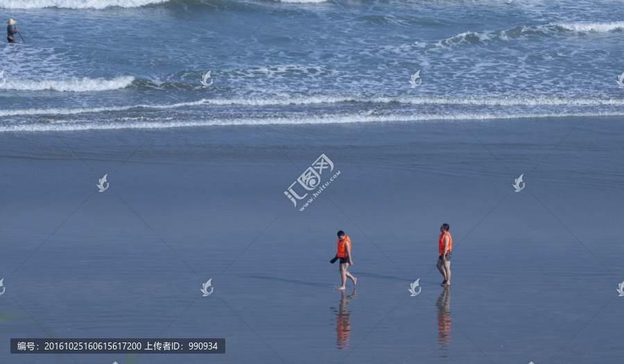 上川岛,海浪