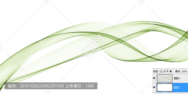 綠色墨跡
