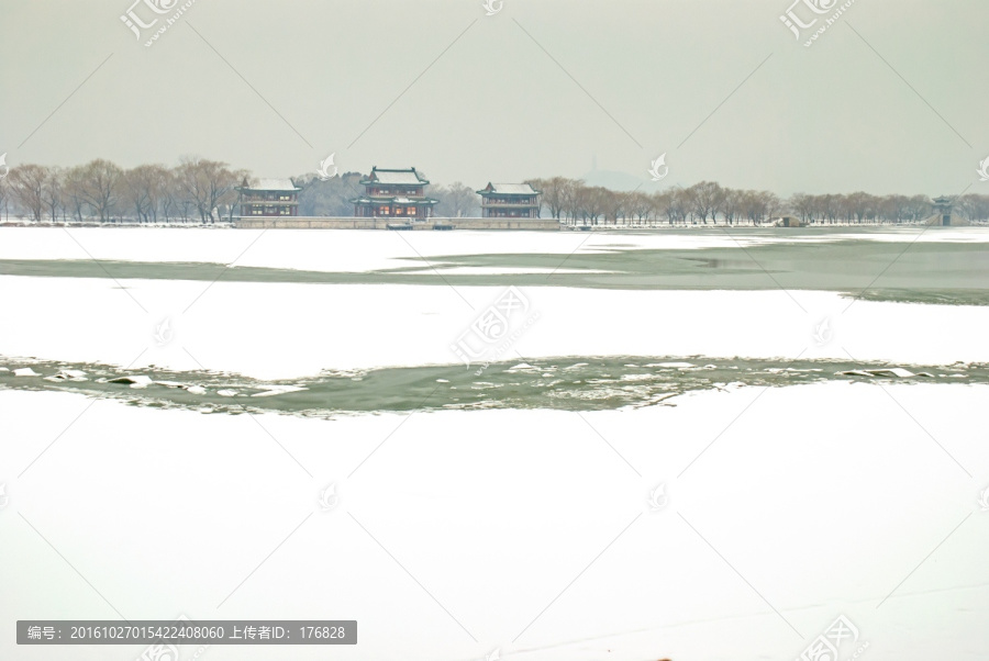 颐和园雪景