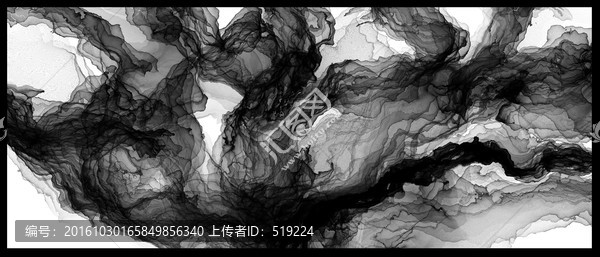 水墨抽象畫