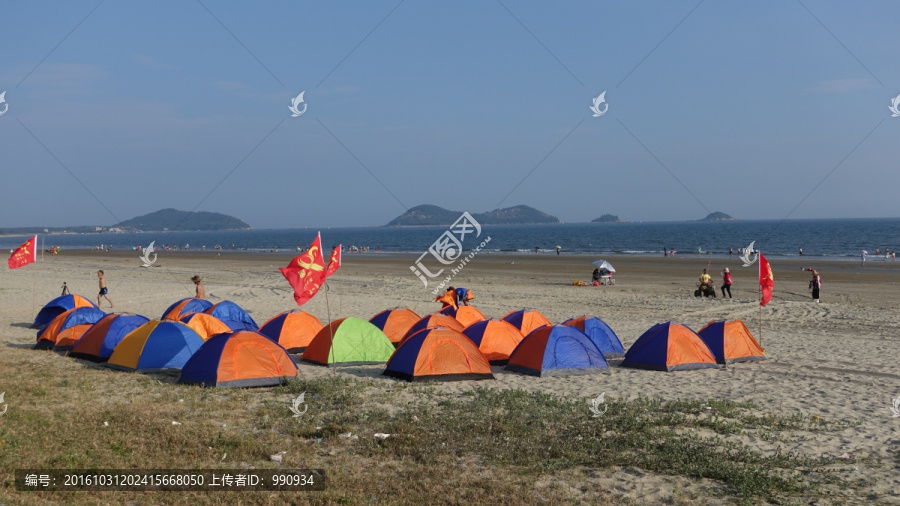沙灘露營(yíng),陽(yáng)西-匯圖網(wǎng) fosd68.com 沙灘露營(yíng),陽(yáng)西