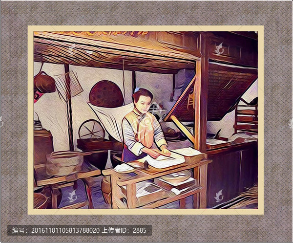 豆腐作坊圖