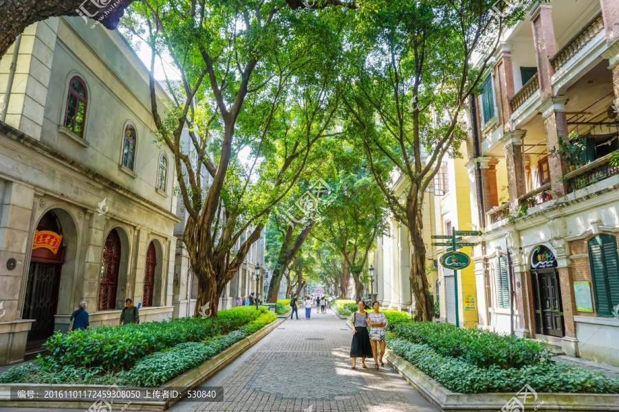 广州老建筑,沙面老街