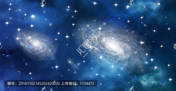 星空,藍(lán)色星空