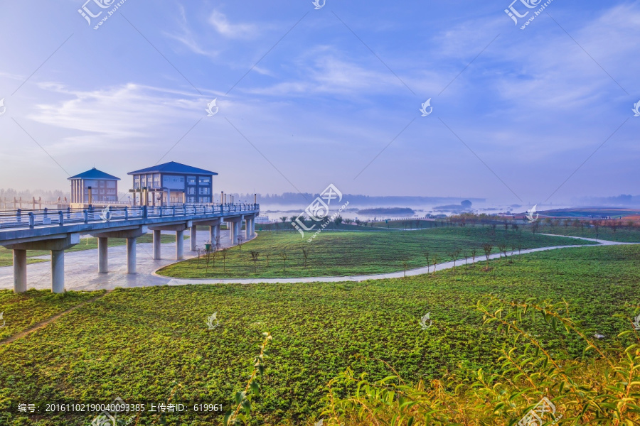 邳州银杏湖风光