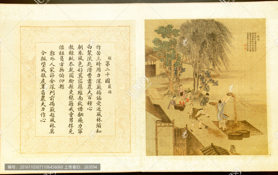 焦秉貞,耕織圖冊