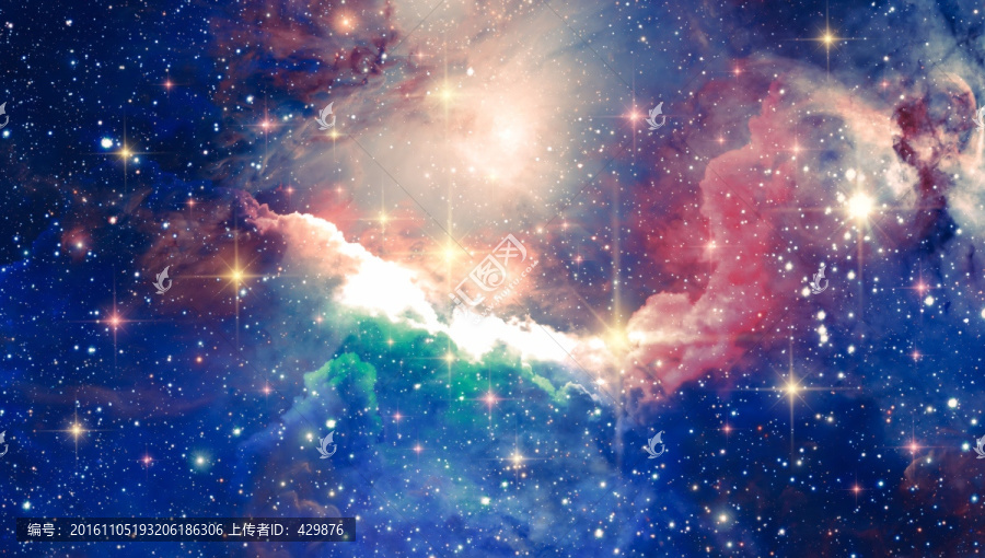 星空抽象畫(huà)