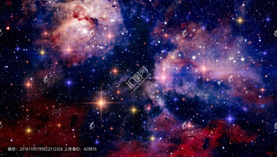 星空抽象畫