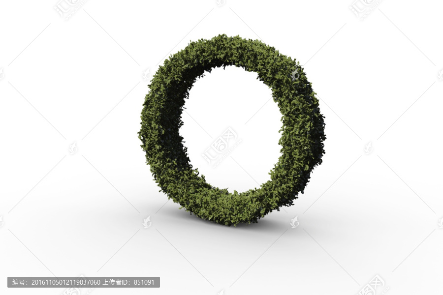 葉子制作的字母