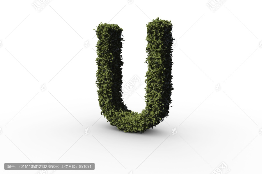 葉子制作的字母