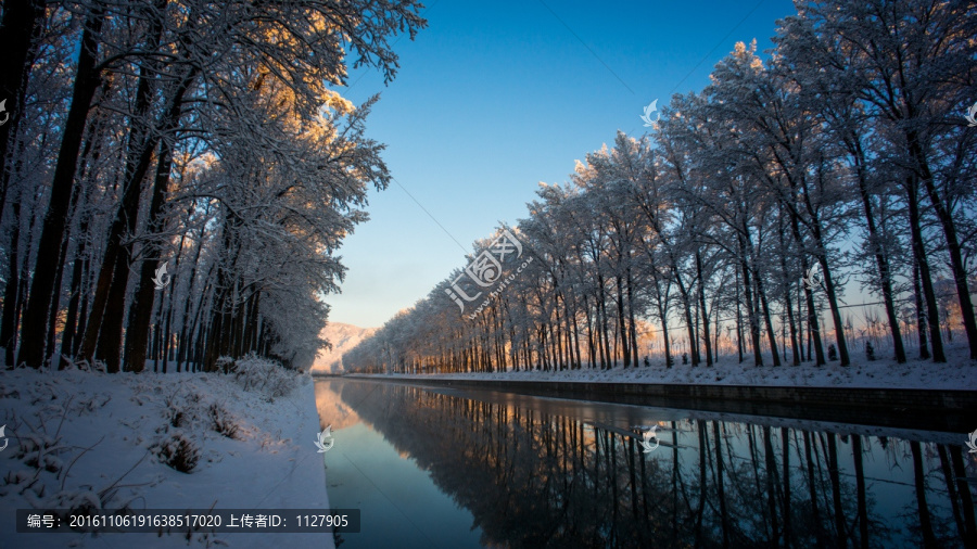 冬天雪景