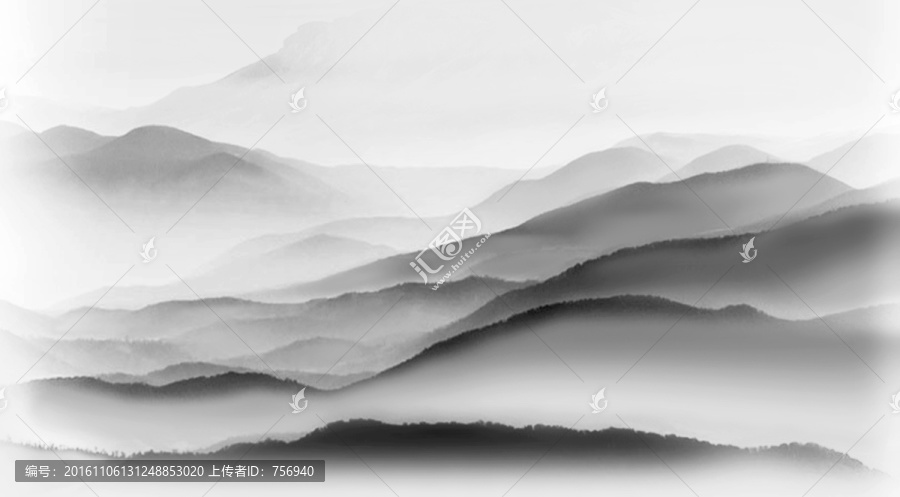 水墨山水